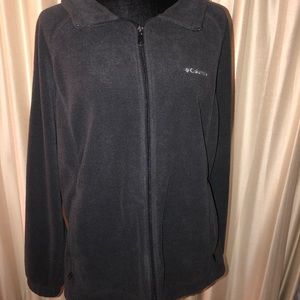 Columbia Dark Grey Fleece 3X